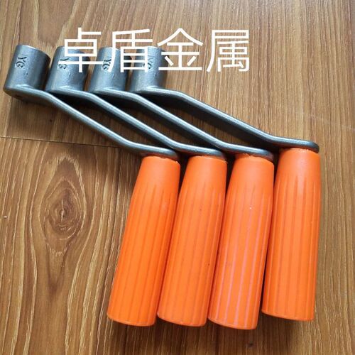 户外不锈钢锥形旗杆配件内置式手动摇把手摇升降器手柄装置摇柄