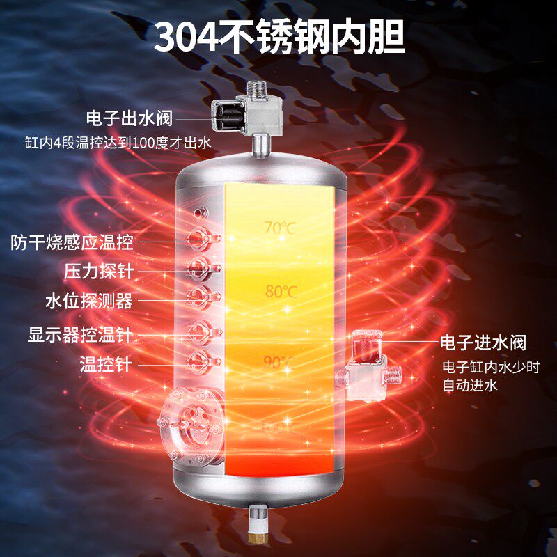 大型直饮水机商用过滤开水器学校单位烧水机工厂车间大容量净水器