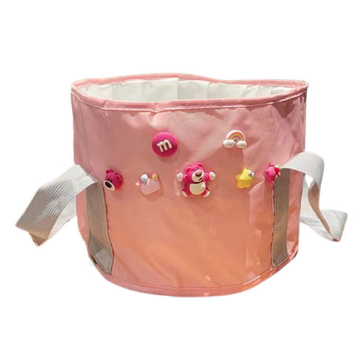 卡通可爱便携式保温泡脚桶户外旅行神器可折叠泡脚袋创意足浴盆子