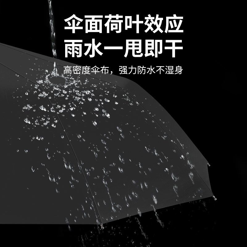 赛维纳全自动雨伞折叠加大三折伞防风男女加固结实耐用简约结实