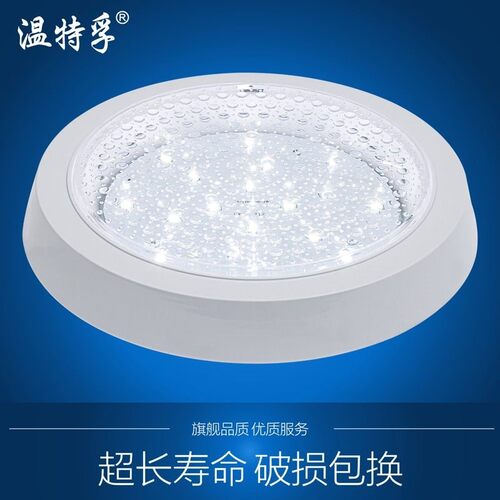 厨房灯具LED卧室吸顶灯厨卫灯卫生间洗手间灯防水防雾浴室灯明装