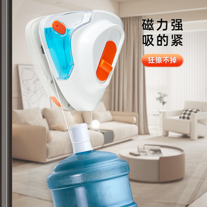 家杰优品擦玻璃神器家用专业双面擦高层窗户窗外专用保洁清洁工具