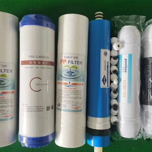 净水器纯水机10寸通用滤芯纯水机各级滤芯耗材 快插式耗材套餐