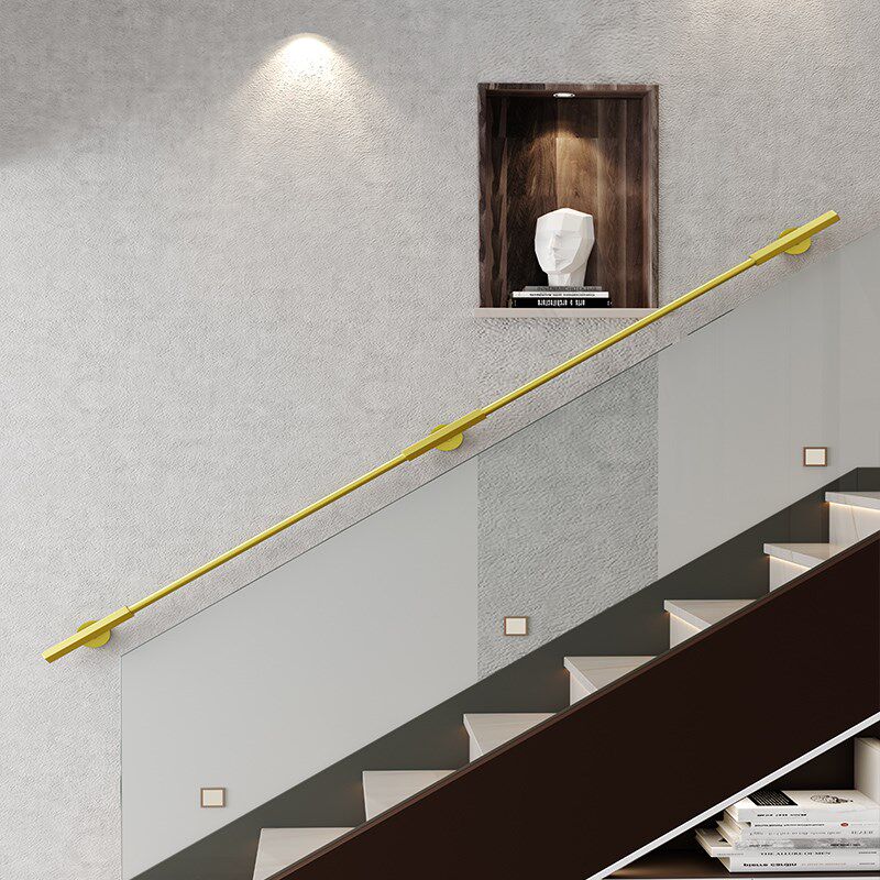 铁艺楼梯儿童老人扶手极简室内走廊阁楼靠墙幼儿园上护栏通道栏杆