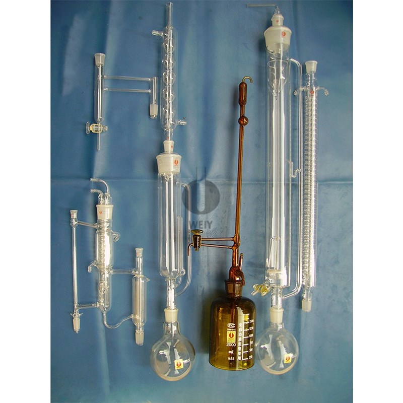 玻璃仪器定制 定做磨口加工试剂瓶实验室设备器皿容器装置套装