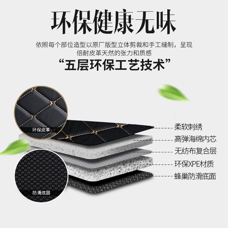 奇瑞艾瑞泽5脚垫专用全包围装饰汽车用品大全原厂全车配车装内饰