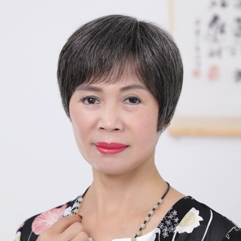 假发中老年女士妈妈款真发花白头发老人假头发光头白色全头套表演