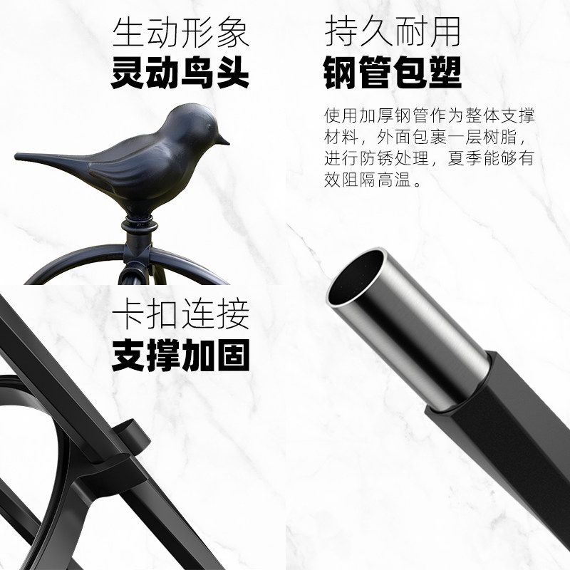花架爬藤攀爬架植物月季铁线莲花盆支撑玫瑰藤架阳台小鸟花支架