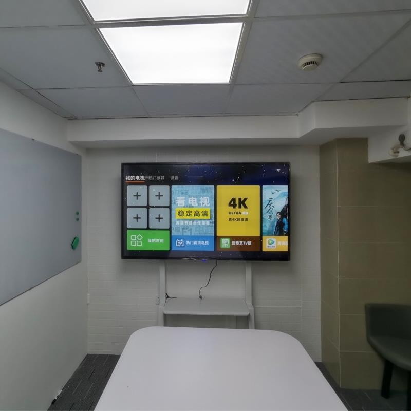 液晶电视支架带轮教学All落地可移动推车显示器挂架白色展示架