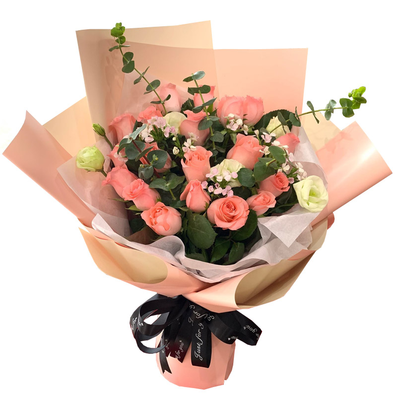 东莞鲜花同城速递生日红玫瑰康乃馨花束南城长安虎门凤岗塘厦配送