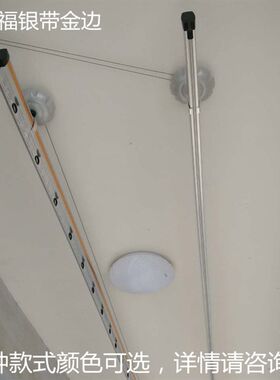 合肥包安装 双杆 手摇升降晾衣架 室内阳台凉晒衣架 太空铝晾衣杆