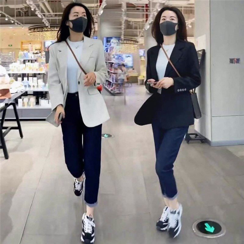 小个子休闲西装外套女2025年新款春秋季设计感气质高级感西服上衣