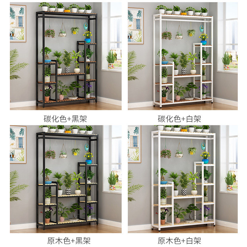 铁艺花架子客厅室内外隔断阳台多肉盆架花店多层展示置物架落地式
