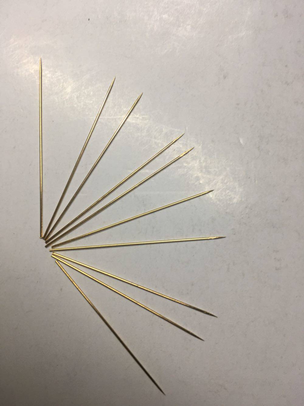 10um尖铍铜尖针,10微米测试探针,10微米铍铜探针