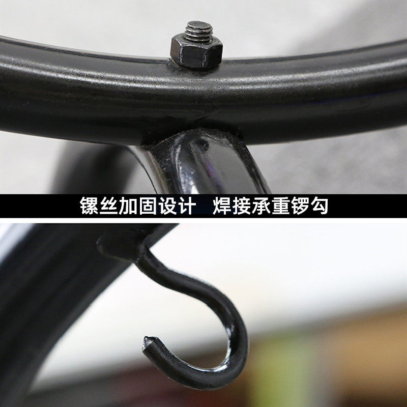 锣架金属加厚C型架25CM-90CM铜锣架庆典活动开业抄锣风锣配件乐器