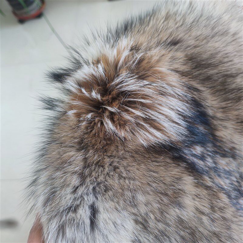 Coyotes北美郊狼皮沙发垫皮草坐垫狼毛汽车靠背一体椅子套罩加厚