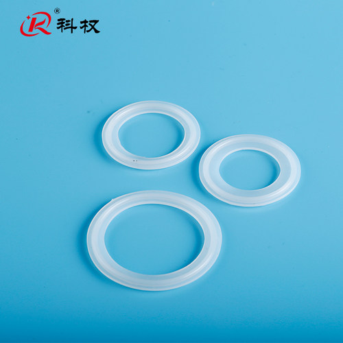 硅橡胶快装垫片卫生级圆形密封垫圈卡盘快接垫片卡箍垫 量大整袋