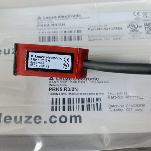 全新原装德国劳易测LEUZE光电开关PRK5.R3/2N DTKS 30x50