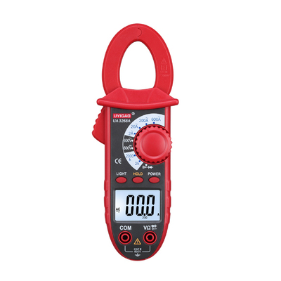 包邮 正品优仪高 钳形万用表UA3268A钳形电流表 2-600A数字钳形表