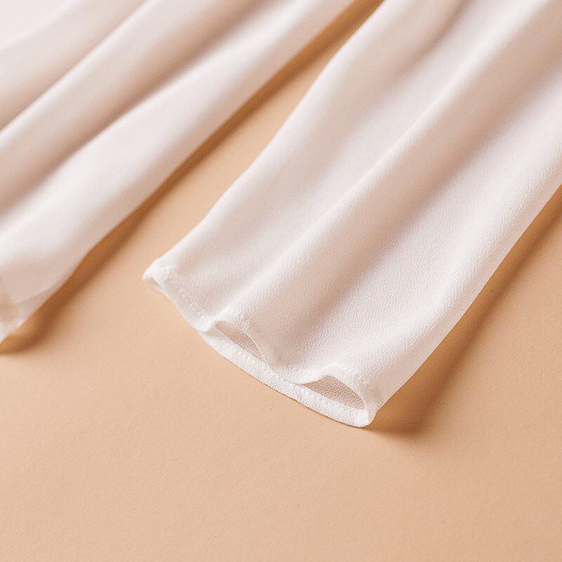 夏季薄款长袖防晒开衫女2024新款雪纺防晒衬衫外搭新中式国风上衣