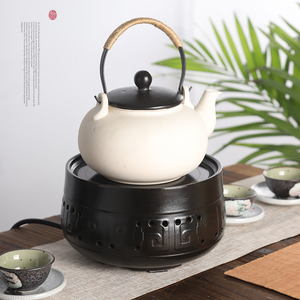 好利友陶瓷电陶炉煮茶器烧水陶壶迷你小型家用分茶器回纹复古套装