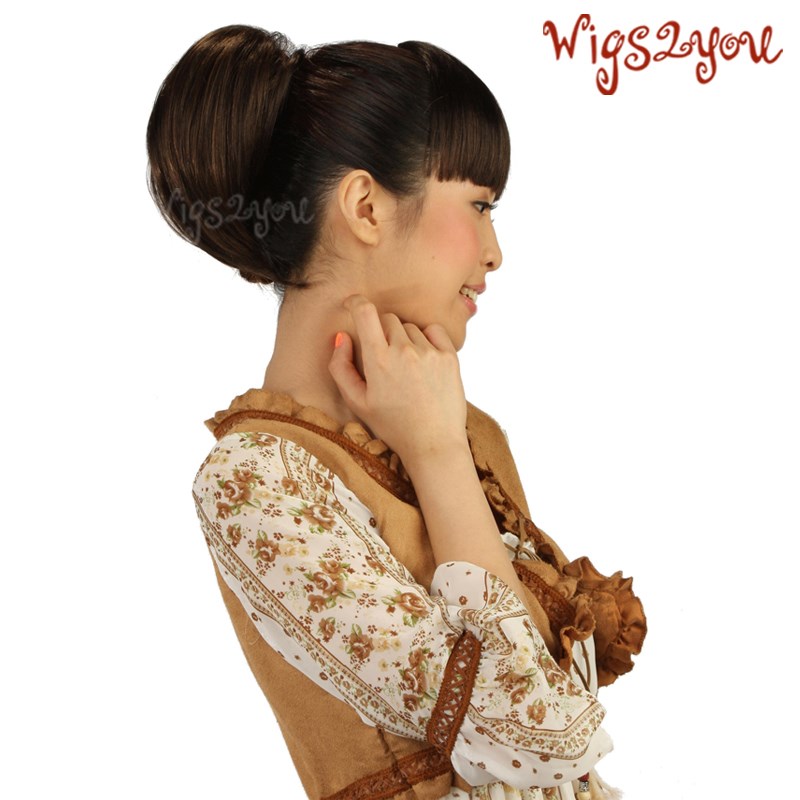Wigs2you假发马尾包邮 时尚爪夹式绑式短马尾 短款夹子直发马尾