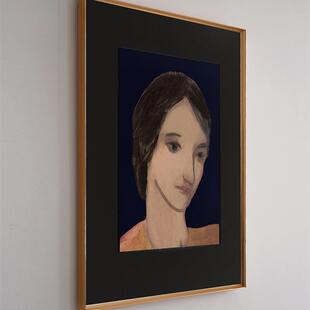 CRISIS ART  NO.13 油画 装饰画 艺术微喷 肖像 女人 卧室挂画