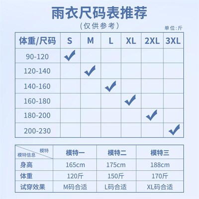 POLE摩托车分体雨衣雨裤套装机车骑行男女反光雨服防暴雨摩旅装备