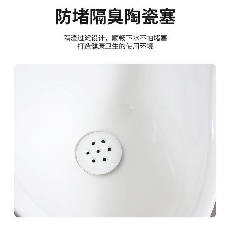 一体式感应小便斗家用挂墙小便池自动冲水男士小便器男智能80cm高