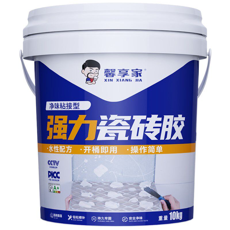 瓷砖胶强力粘合剂代替水泥墙砖修复粘贴地砖空鼓粘结专用修补背胶