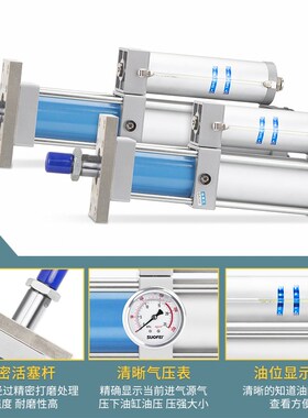 气动气液增压缸MPT63/80X50 100 150 200-增压器1T 3T 5T冲床气缸