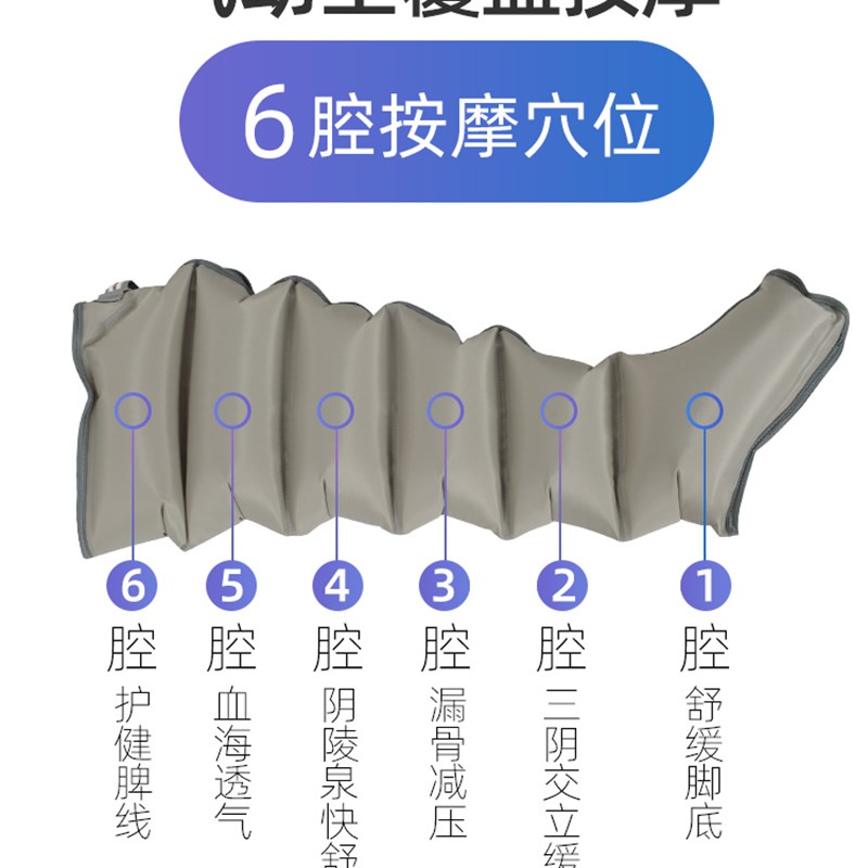 佳禾腿部气压按摩器 专业腿部按摩仪 老人腿部理疗按摩机 气囊按