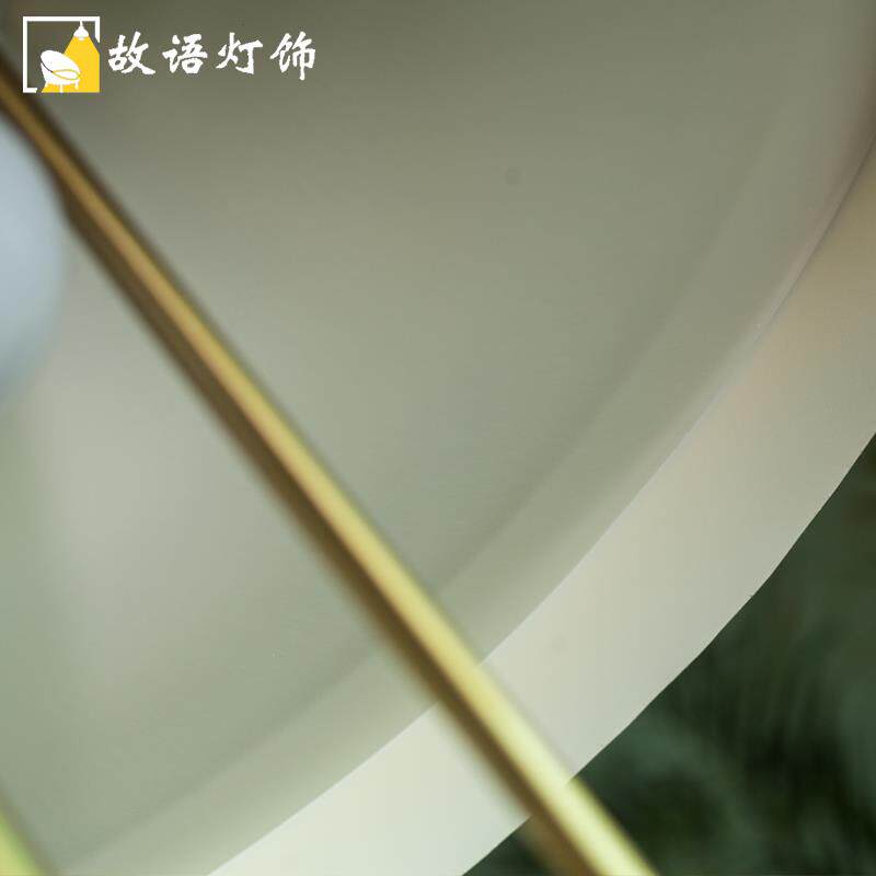 中古包豪斯复古黄铜伸缩吊灯 北欧书房饭厅厨房麻将桌升降吊灯