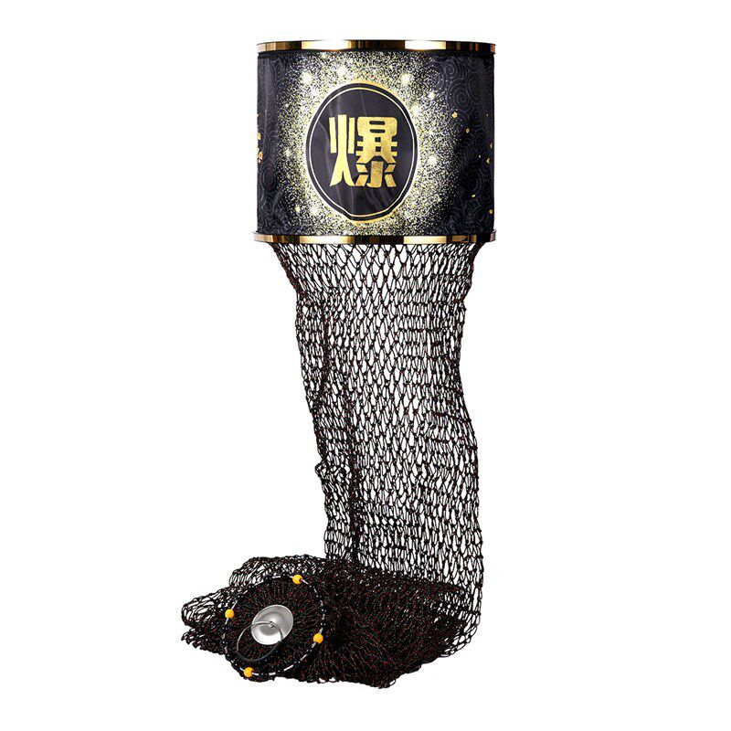 黑坑千斤鱼护手工编织不锈钢圈速干防挂加粗聚乙烯渔护大物装鱼网