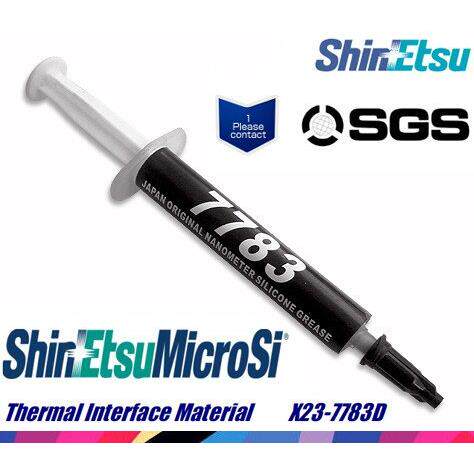 信越G-7783 HT-GY860导热硅脂 散热膏 高导热率 纳米硅脂 1/3克装