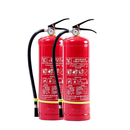 手提式干粉灭火器4kg干粉工厂专用商铺用1kg2kg3kg5kg8kg消防器材