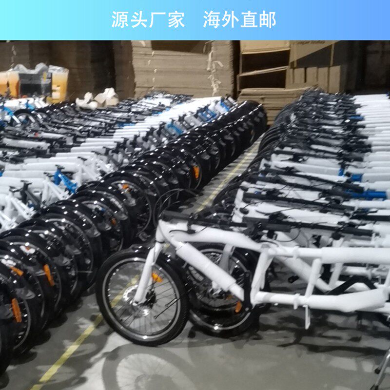 工厂直销双人自行车折叠变速亲子家庭带娃三人风景区出租观光两人