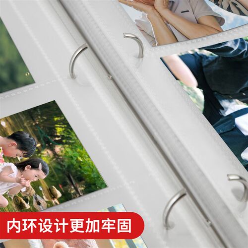 3寸小卡活页相册a4卡册车票明信片6寸拍立得照片九宫格卡片收纳册