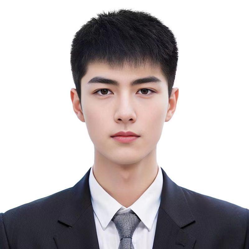 男士假发全真发时尚帅气全头套式短发自然逼真透气毛寸款假发头套