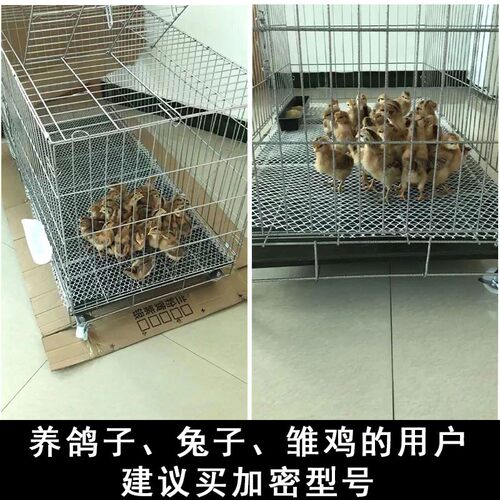 鸡笼子养殖笼鸡笼家用大号特大号加密养鹌鹑兔笼狗笼猫笼鸽子笼子