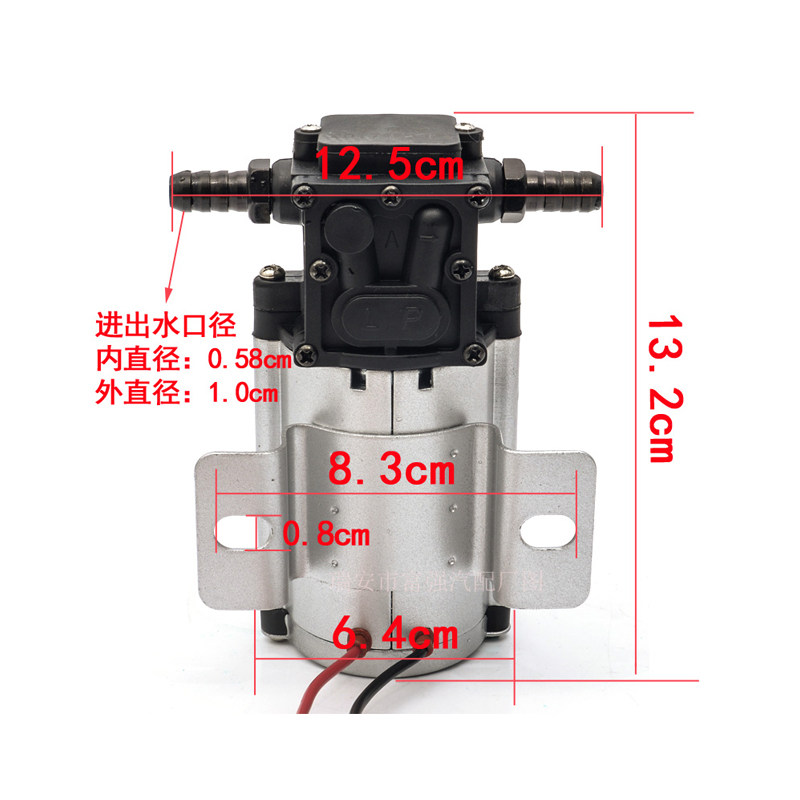 货车淋水器水泵24V12V汽车电动抽水泵轮胎刹车淋水泵喷雾器增压泵