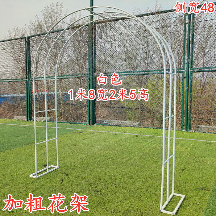 简易爬藤支架鲜花门架垂吊花架花架新款爬藤花架室外定做拱门支架
