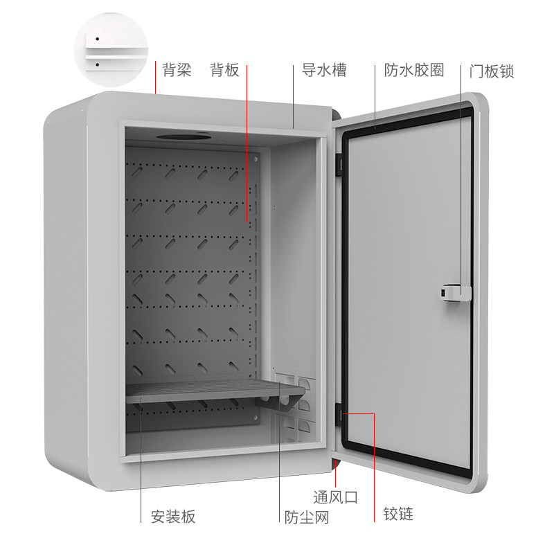 户外防水配电箱室外监控设备电箱弱电箱控制电源箱成套配电箱定制