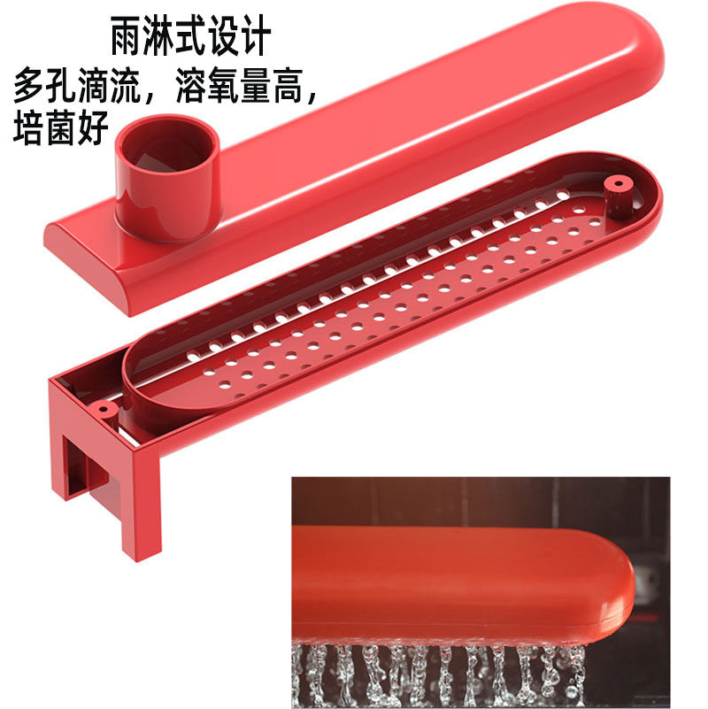 鱼缸底滤过滤槽底滤缸干湿分离底部过滤缸虹吸改底滤玻璃底滤槽