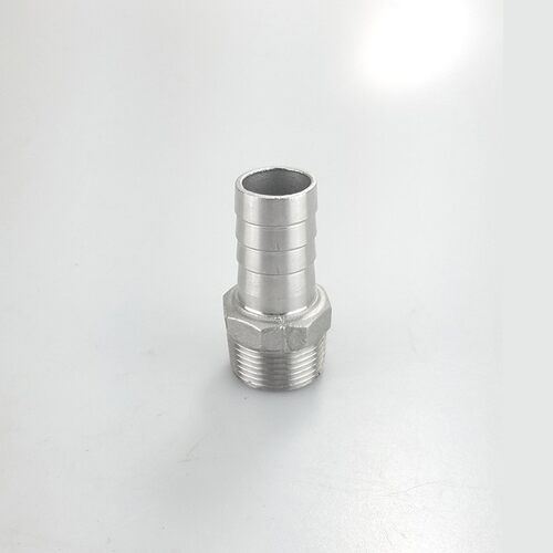 304不锈钢六角外丝宝塔皮管接头/不锈钢六角皮接软管接头/管竹节