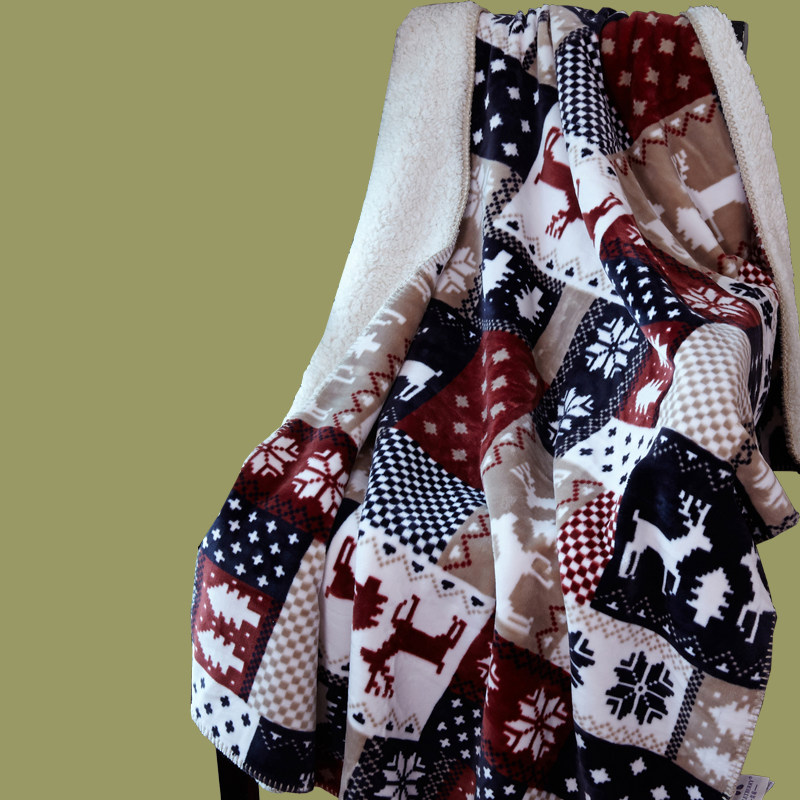 儿童毛毯加厚双层毛毯珊瑚绒毯冬季盖毯婴儿毯小毯子膝盖毯小毯子