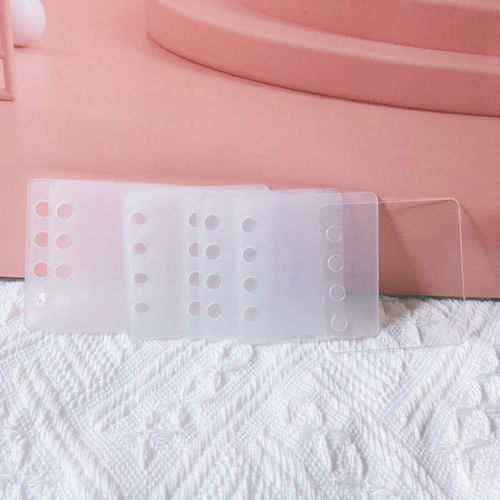 迷你咕卡手帐本透明活页DIY追星影集 可拆卸咕卡内页本