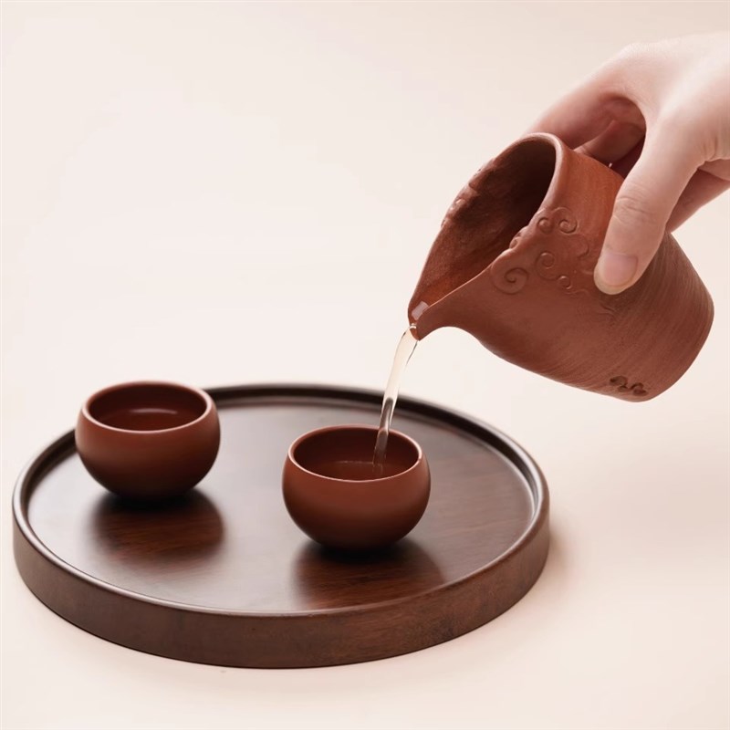 一条新派紫砂【祥云公道杯】分茶器茶具
