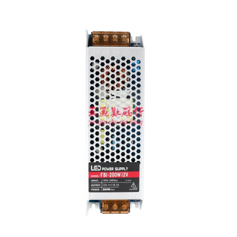 LED软膜灯箱超薄静音小体积电源220V转12V 24V发光字200W300W400W