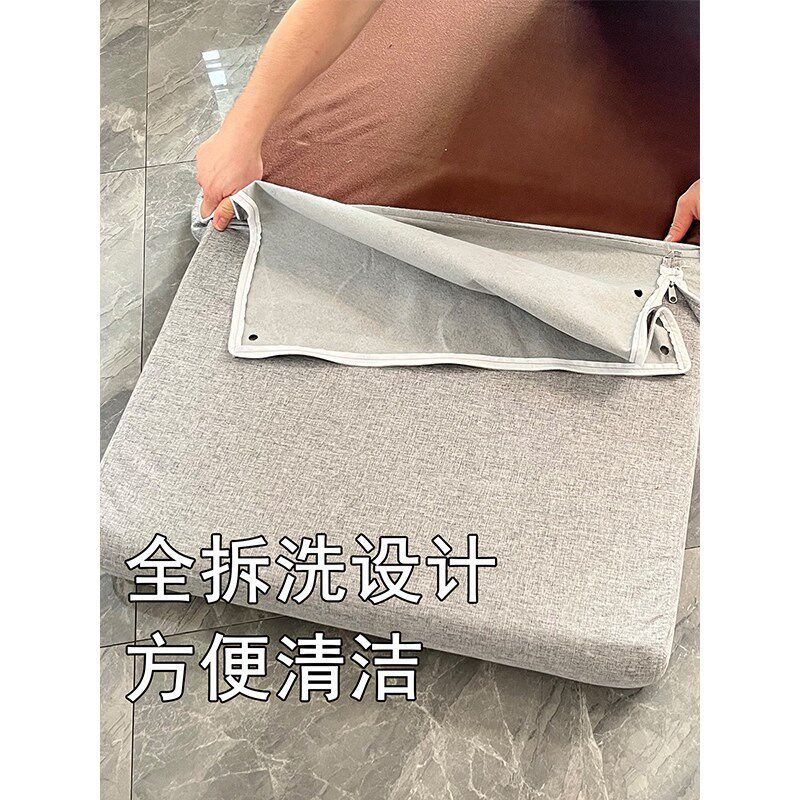 日式单人小沙发床两用家用可折叠多功能可睡可躺拆洗办公午睡椅子